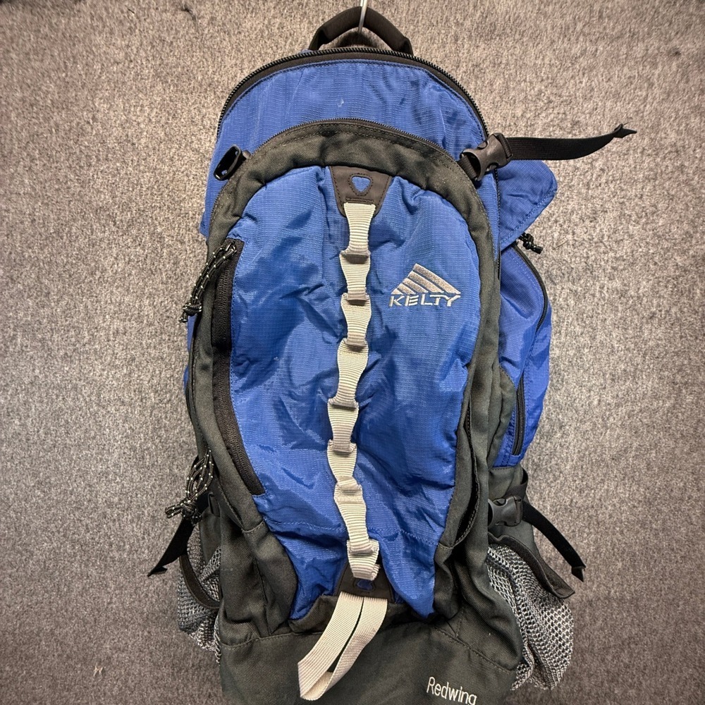 Kelty Redwing 3100 Backpack Hiking Travel Daypack Blue Gray Camping Gear